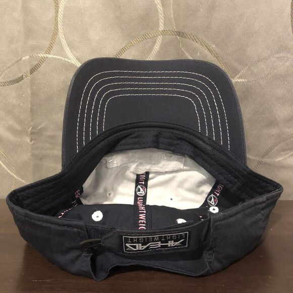 Jebel Sifah Golf Course Hat Hook & Loop StrapBack Blue Ahead Lightweight Classic - Picture 8 of 9